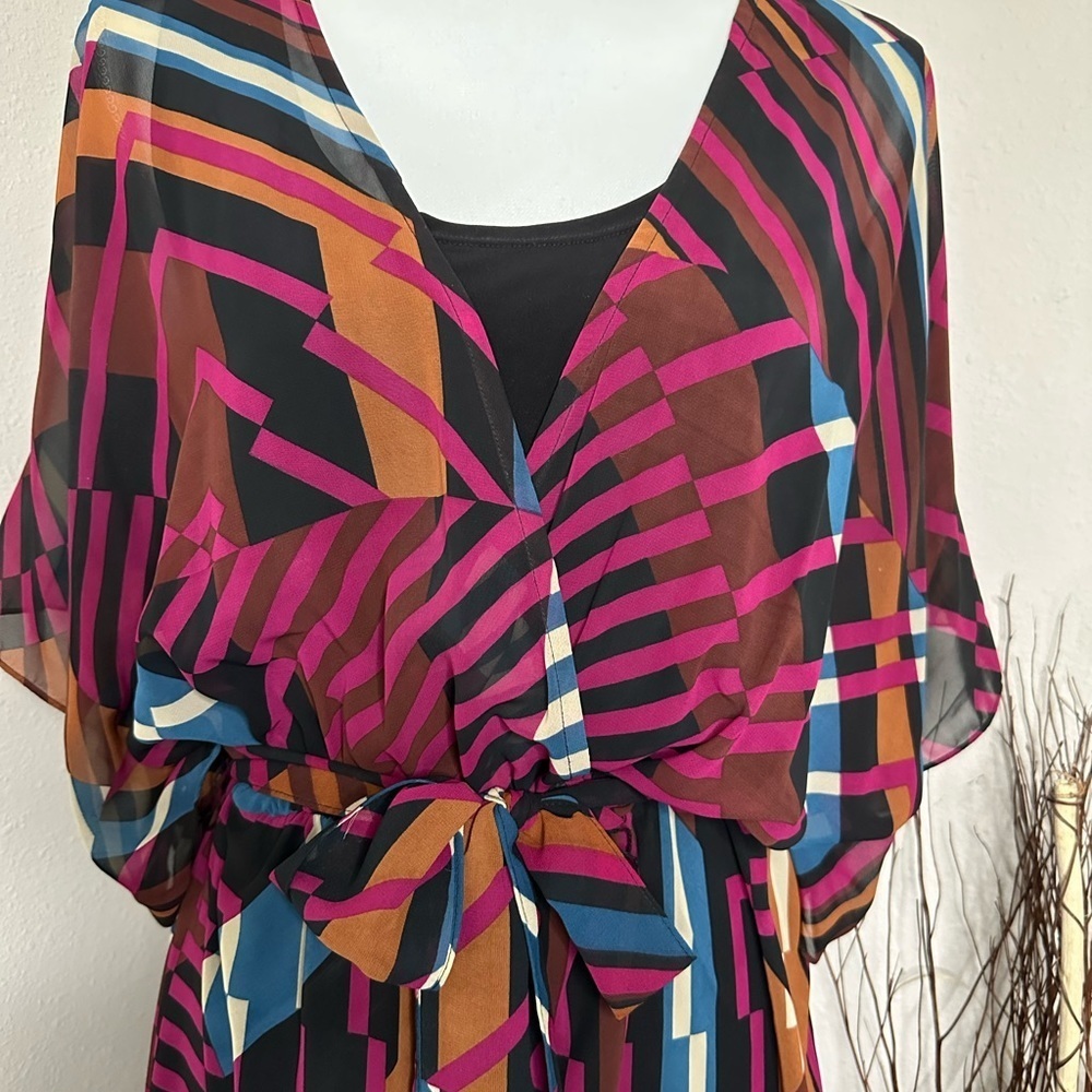 Beautiful casual multi colored dress - Picture 7 of 7